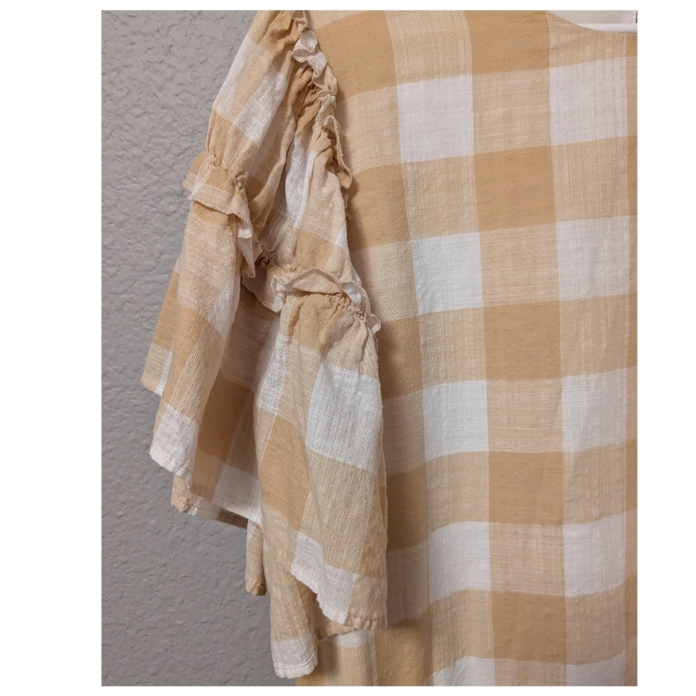Who What Wear Checkered Shift Dress with Belt Sz. XXL - Picture 5 of 8